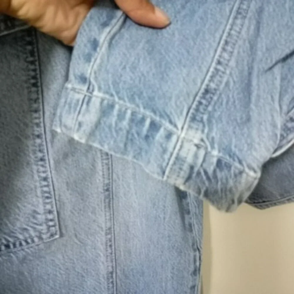 Lauren Ralph Lauren Jeans Denim Size 8 Blue Multi Pocket Womens